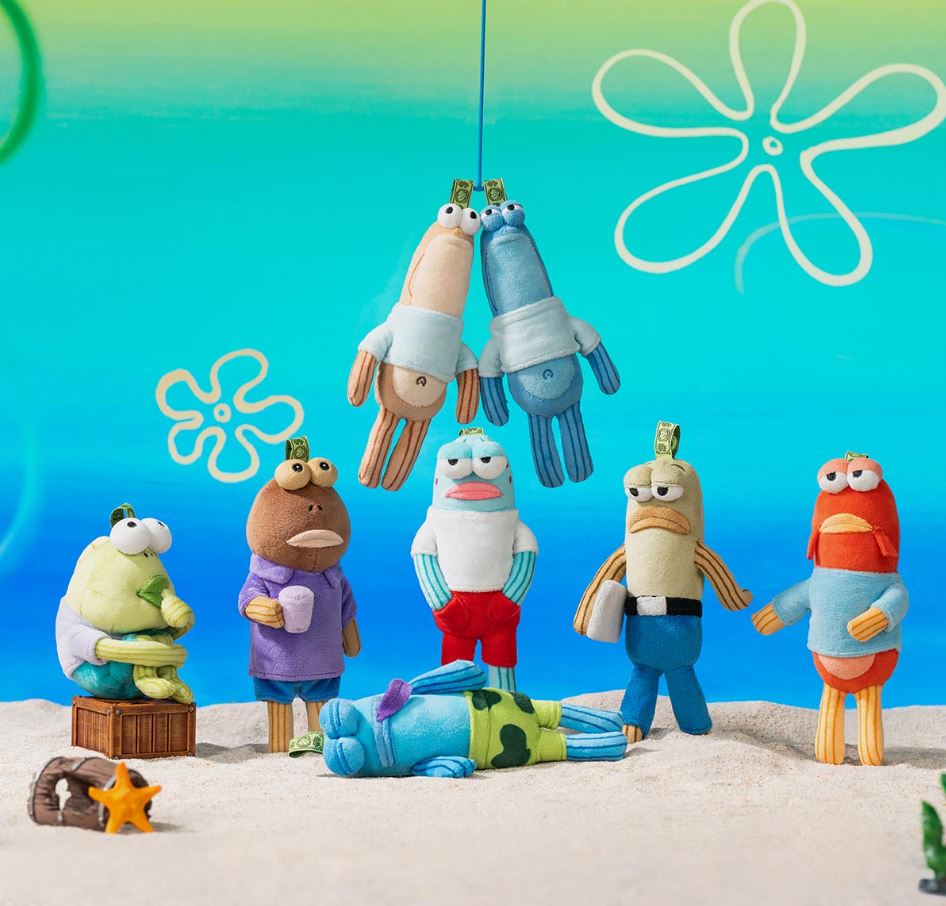 Pop Mart SpongeBob Schwammkopf Bikini Bottom Buddies Whimsical Plush Blind Box