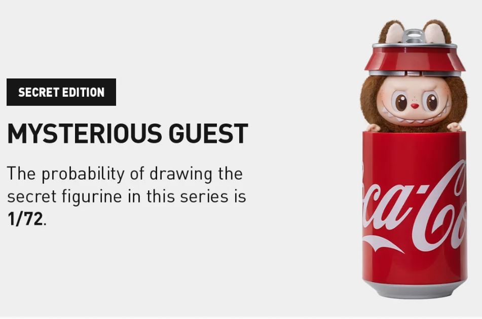 Pop Mart Labubu The Monsters Coca Cola Blind Box