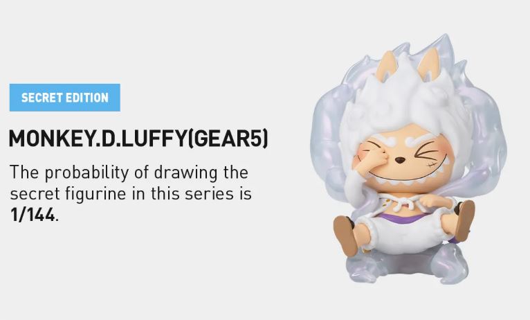 Pop Mart Labubu The Monsters x One Piece Blind Box
