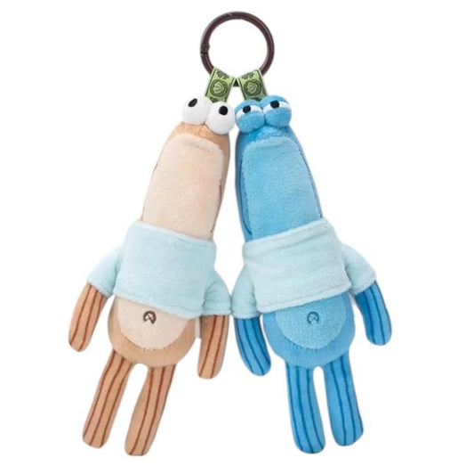 Pop Mart Bikini Bottom Buddies Whimsical Plush Sardine Brothers