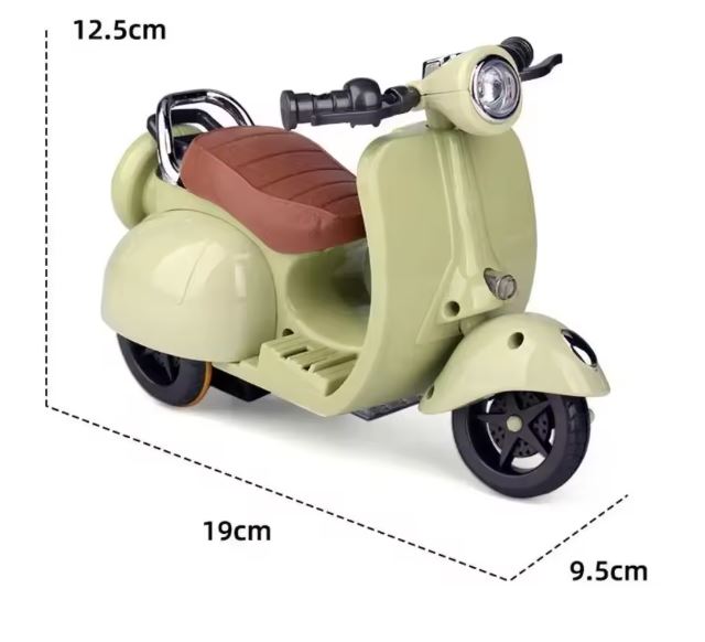 Mini Motorrad für Labubu