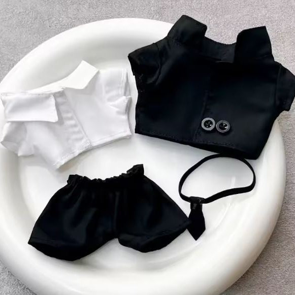 Labubu Agenten-Outfit